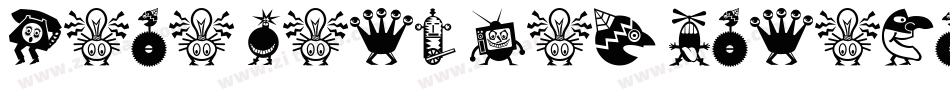 Mini Pics Lil Ancients字体转换